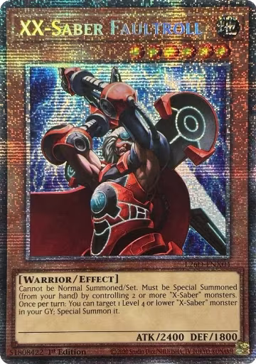 XX-Saber Faultroll (Starlight Rare) (L26D-ENX04), Legendary Modern Decks 2026 — Yu-Gi-Oh! card price