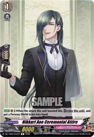 Nikkari Aoe Ceremonial Attire (DZ-TB02/042EN), DZ-TB02: Touken Ranbu Online — Vanguard card price