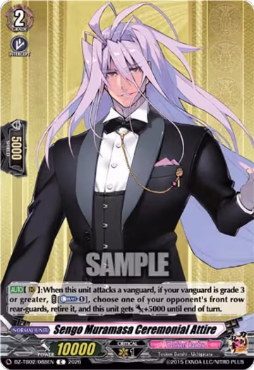 Sengo Muramasa Ceremonial Attire (DZ-TB02/088EN), DZ-TB02: Touken Ranbu Online — Vanguard card price