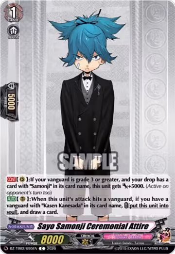Sayo Samonji Ceremonial Attire (DZ-TB02/095EN), DZ-TB02: Touken Ranbu Online — Vanguard card price