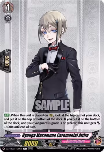 Hyuuga Masamune Ceremonial Attire (DZ-TB02/109EN), DZ-TB02: Touken Ranbu Online — Vanguard card price