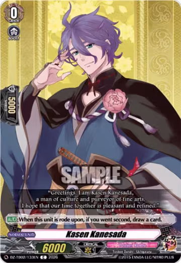 Kasen Kanesada (DZ-TB02/133EN), DZ-TB02: Touken Ranbu Online — Vanguard card price