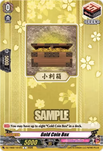 Gold Coin Box (DZ-TB02/161EN), DZ-TB02: Touken Ranbu Online — Vanguard card price