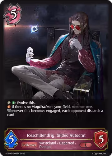 Iceschillendrig, Gilded Autocrat (SDD05-003EN) — card price