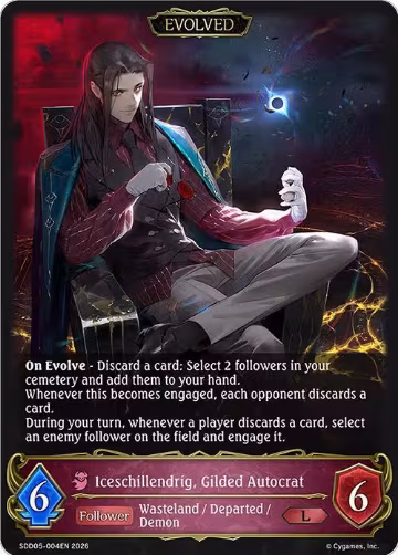 Iceschillendrig, Gilded Autocrat (Evolved) (SDD05-004EN) — card price