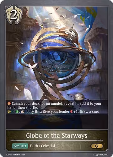 Globe of the Starways (SDD06-008EN), Showdown Deck: Havencraft — Shadowverse card price