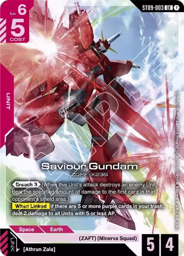 Saviour Gundam (ST09-003), Starter Deck 09: Destiny Ignition — Gundam card price