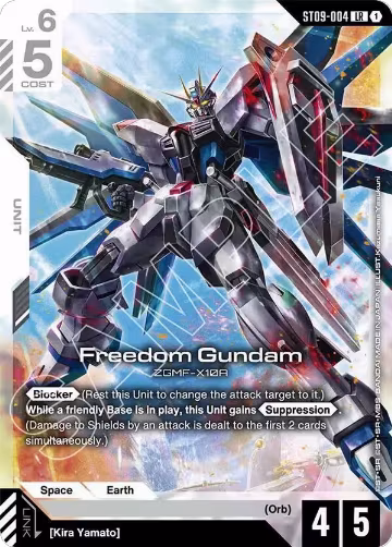 Freedom Gundam (ST09-004), Starter Deck 09: Destiny Ignition — Gundam card price
