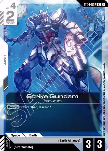 Strike Gundam (ST04-002), Starter Deck 09: Destiny Ignition — Gundam card price