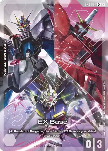 EX Base (EXB-002) (C+) (EXB-002), Starter Deck 09: Destiny Ignition — Gundam card price