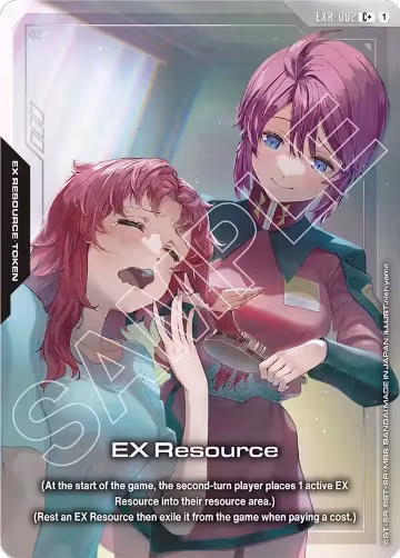 EX Resource (EXR-002) (C+) (EXR-002), Starter Deck 09: Destiny Ignition — Gundam card price