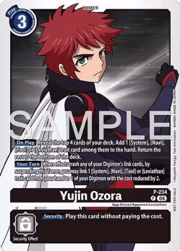 Yujin Ozora (Store Tournament 2026 Vol. 2 Participation Pack) (P-234 P), Digimon Promotion Cards — Digimon card price