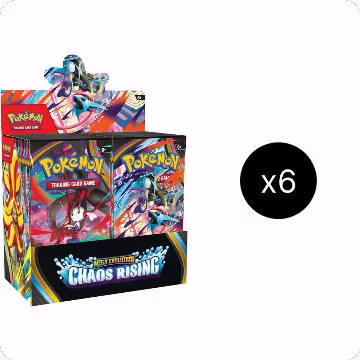 Chaos Rising Booster Box Case, Chaos Rising — Pokémon sealed product price