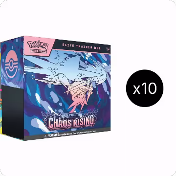 Chaos Rising Elite Trainer Box Case, Chaos Rising — Pokémon sealed product price