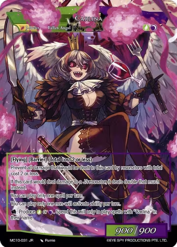 Carlina (MC10-031 JR), Memoria Collection 10 — Force of Will card price