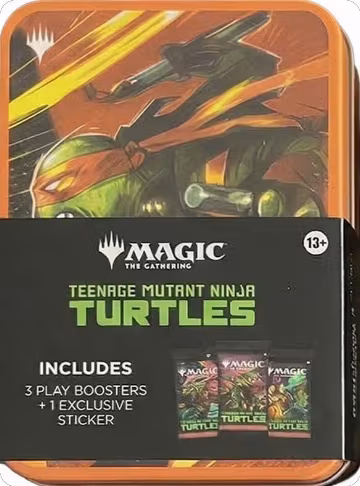 Teenage Mutant Ninja Turtles - Tin (Michelangelo), Teenage Mutant Ninja Turtles — Magic sealed product price