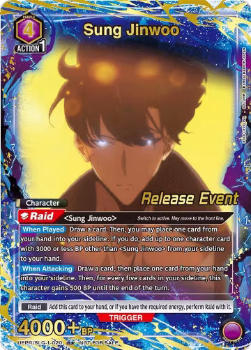 Sung Jinwoo (020) (R*) (UEPR/SLG-1-020) — card price