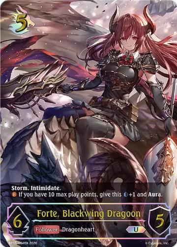 Forte, Blackwing Dragoon (U) (BP16-U04EN) — card price