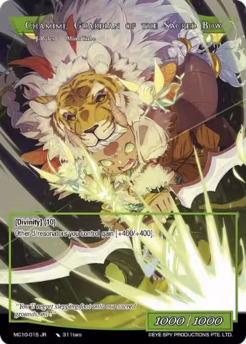 Chamimi // Chamimi, Guardian of the Sacred Bow (MC10-015 JR), Memoria Collection 10 — Force of Will card price