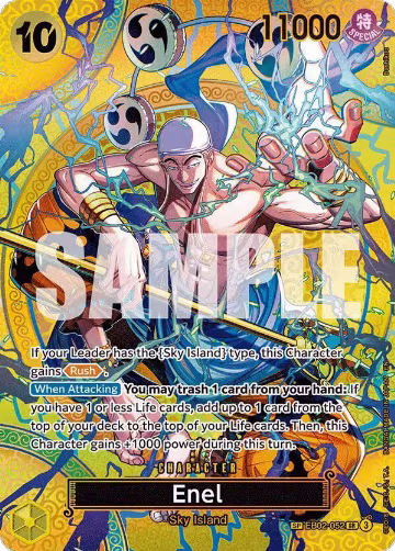 Enel (SP) (EB02-052), Adventure on Kami's Island — One Piece card price
