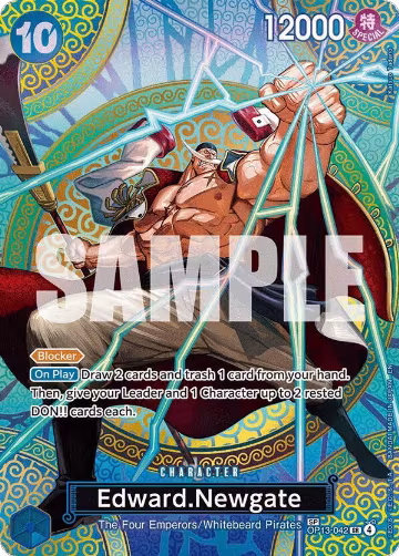 Edward.Newgate (SP) (OP13-042), Adventure on Kami's Island — One Piece card price