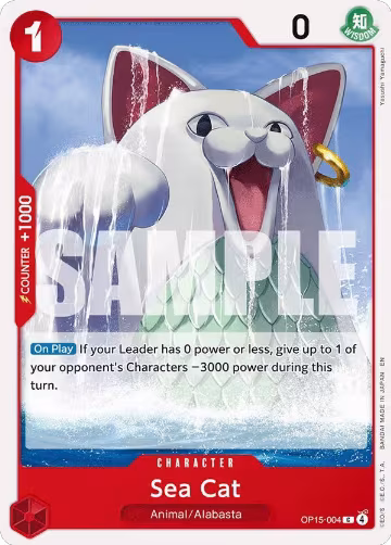 Sea Cat (OP15-004), Adventure on Kami's Island — One Piece card price
