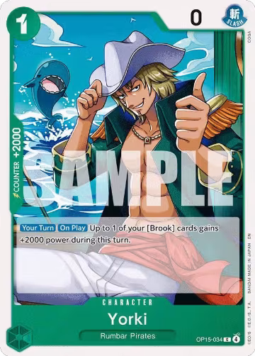 Yorki (OP15-034), Adventure on Kami's Island — One Piece card price