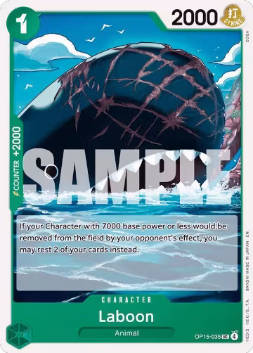 Laboon (OP15-035), Adventure on Kami's Island — One Piece card price