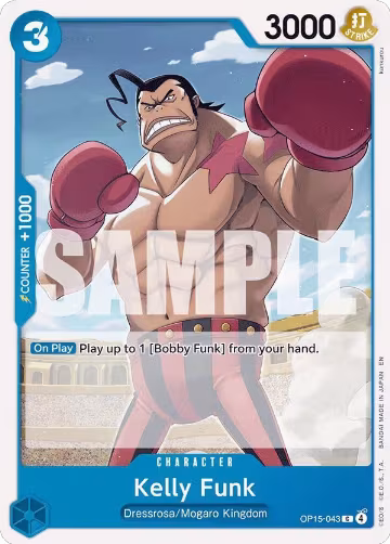 Kelly Funk (OP15-043), Adventure on Kami's Island — One Piece card price