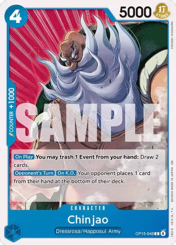 Chinjao (OP15-048), Adventure on Kami's Island — One Piece card price