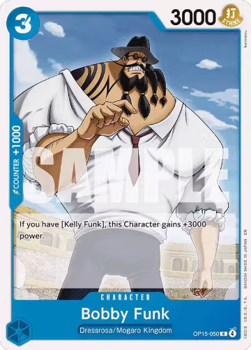 Bobby Funk (OP15-050), Adventure on Kami's Island — One Piece card price