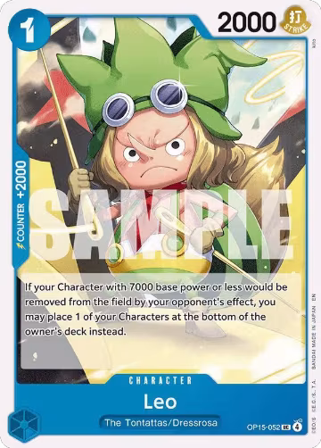 Leo (OP15-052), Adventure on Kami's Island — One Piece card price