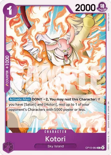 Kotori (OP15-064), Adventure on Kami's Island — One Piece card price