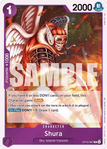 Shura (OP15-067), Adventure on Kami's Island — One Piece card price
