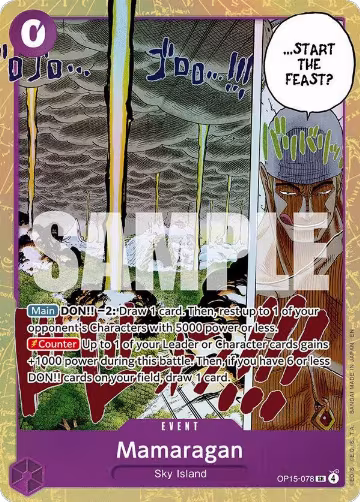 Mamaragan (OP15-078), Adventure on Kami's Island — One Piece card price