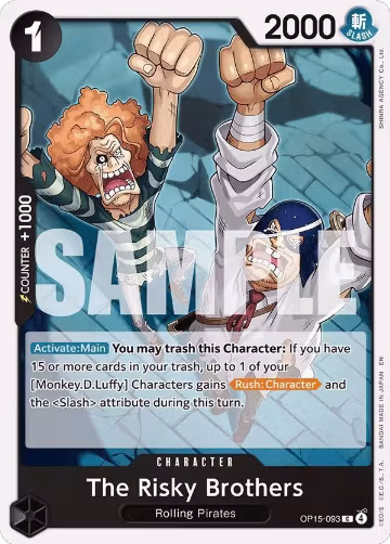 The Risky Brothers (OP15-093), Adventure on Kami's Island — One Piece card price