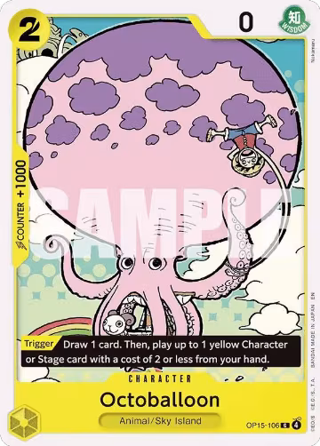 Octoballoon (OP15-106), Adventure on Kami's Island — One Piece card price