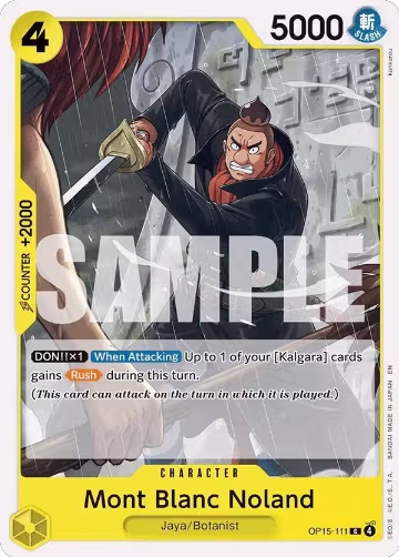 Mont Blanc Noland (OP15-111), Adventure on Kami's Island — One Piece card price