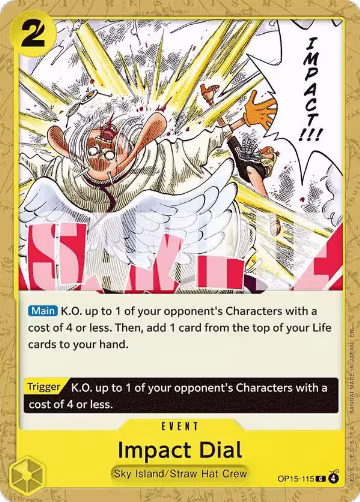 Impact Dial (OP15-115), Adventure on Kami's Island — One Piece card price