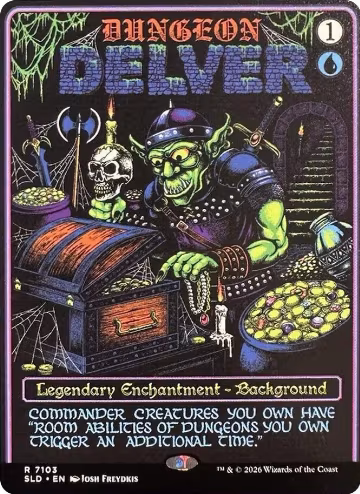 Dungeon Delver (7103), Secret Lair Drop Series — Magic card price