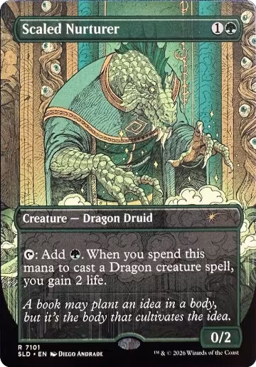 Scaled Nurturer (7101), Secret Lair Drop Series — Magic card price