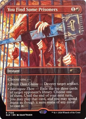 You Find Some Prisoners (7100), Secret Lair Drop Series — Magic card price
