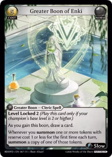 Greater Boon of Enki (067) — card price