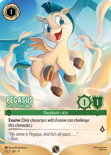 Pegasus - Gift for Hercules (5) (5), Disney Lorcana Promo Cards — Lorcana card price