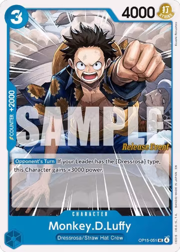Adventure on Kami's Island Release Event Cards — One Piece set prices