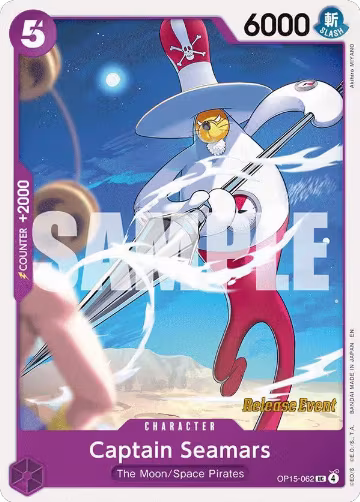 Captain Seamars (OP15-062), Adventure on Kami's Island Release Event Cards — One Piece card price