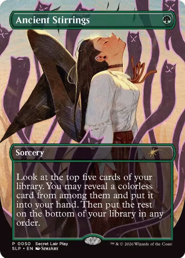 Ancient Stirrings (50), Secret Lair Showdown — Magic card price