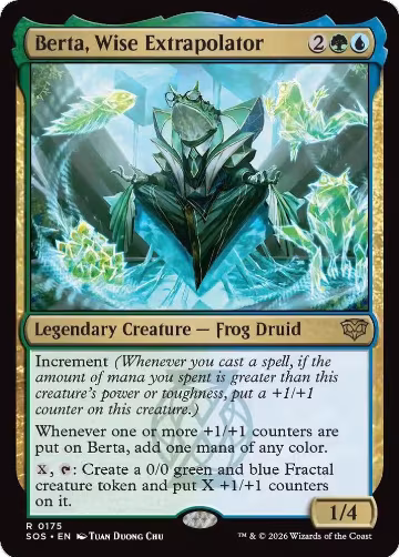 Berta, Wise Extrapolator (175), Secrets of Strixhaven — Magic card price