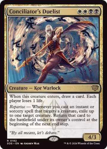 Conciliator's Duelist (182), Secrets of Strixhaven — Magic card price