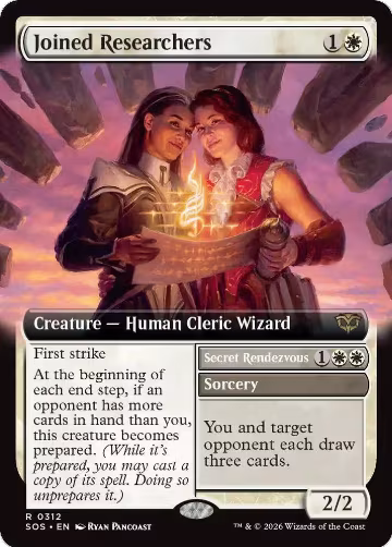 Joined Researchers (Extended Art) (312), Secrets of Strixhaven — Magic card price